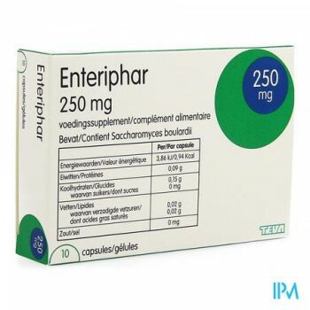 enteriphar-10-gelules-x-250-mg