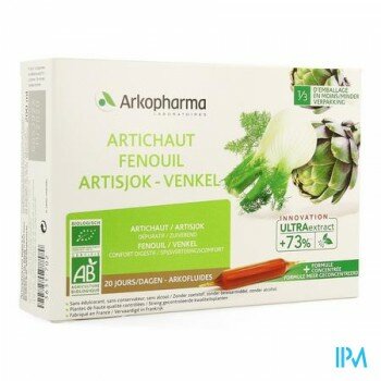 arkofluide-artichaut-fenouil-bio-20-ampoules