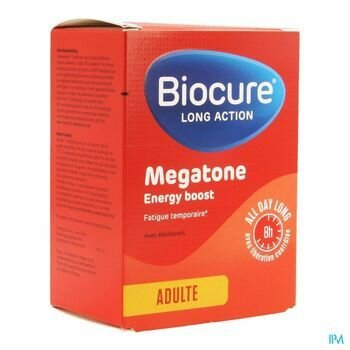 biocure-long-action-megatone-energy-boost-60-comprimes