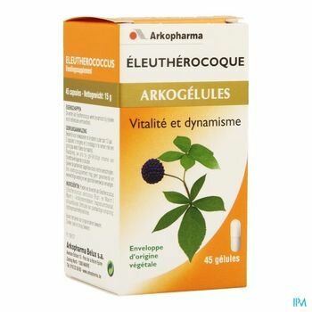 arkogelules-eleutherocoque-45-gelules