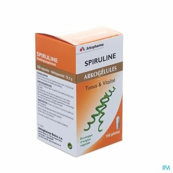 arkogelules-spiruline-150-gelules