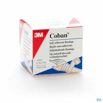 coban-3m-bandage-auto-adherent-elastique-chair-5-cm-x-45-m