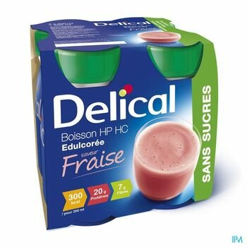 delical-boisson-hp-hc-sans-sucre-fraise-4-x-200-ml