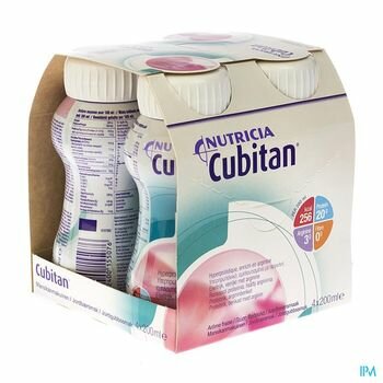 cubitan-fraise-4-x-200-ml