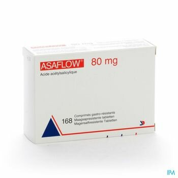 asaflow-80-mg-168-comprimes-gastro-resistants-x-80-mg
