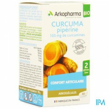arkogelules-curcuma-bio-40-gelules