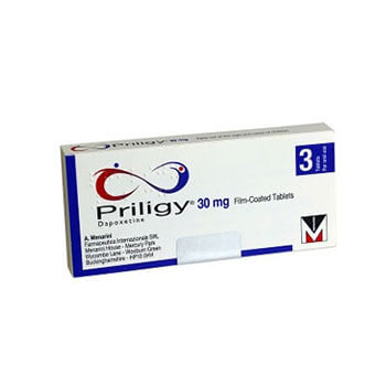 Priligy (Dapoxétine) 60mg comprimés